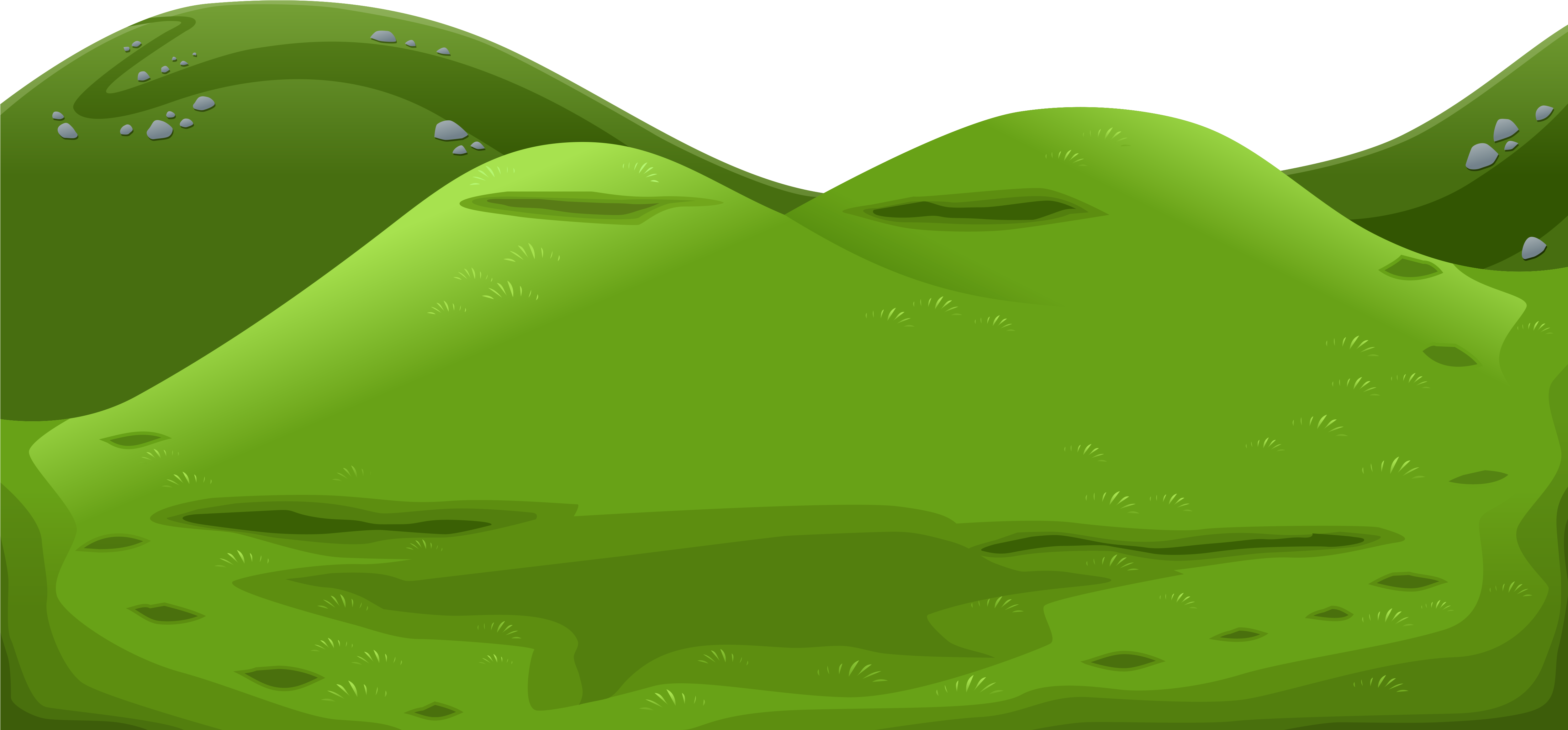 Mountain Clipart Bundok - Mountain Clipart (5000x2616)