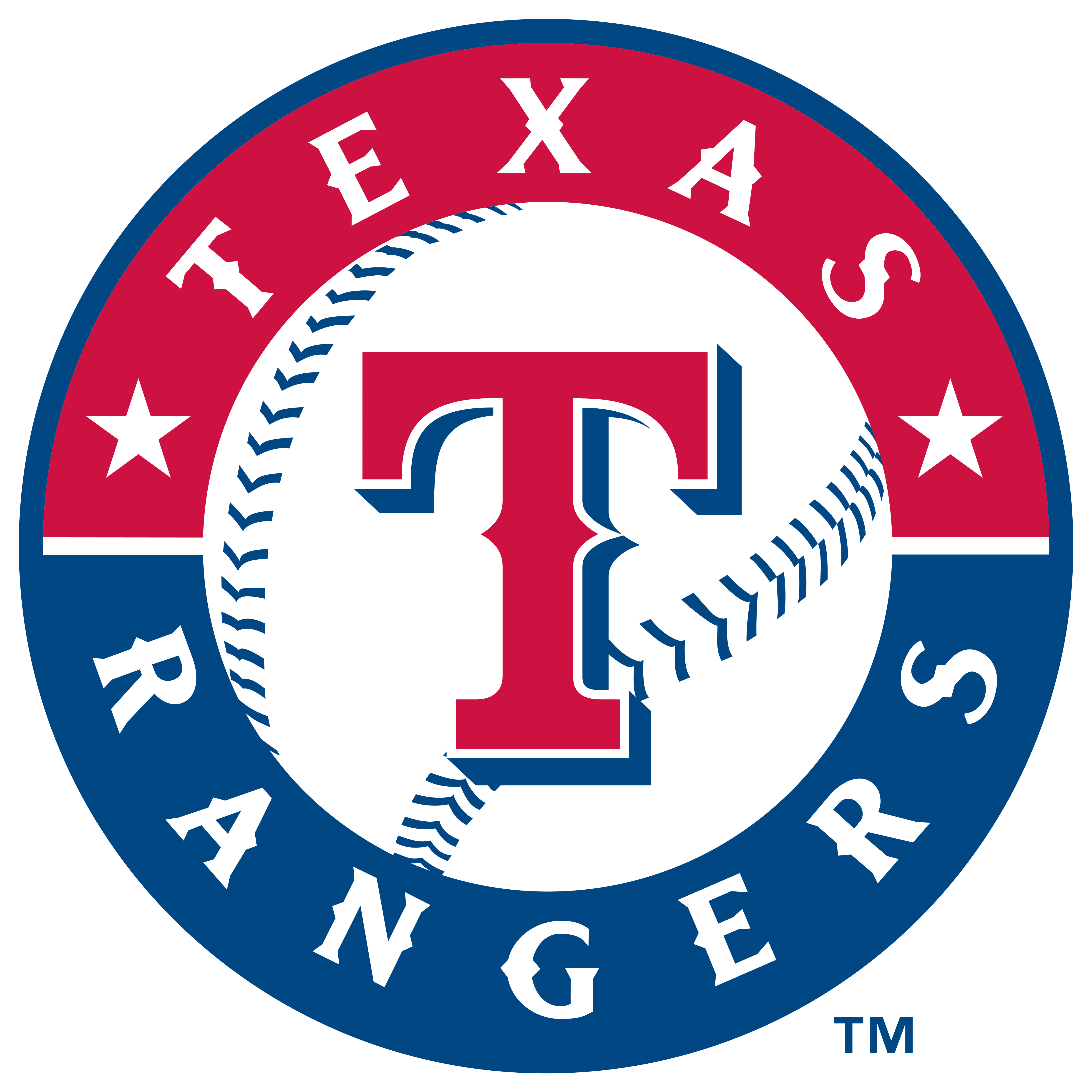 Texas Rangers - Texas Rangers Logo Png (5000x5000)