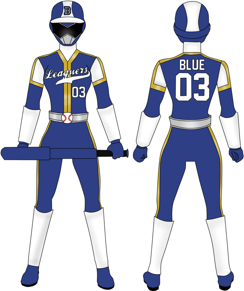 Blue Leaguer/ Mlb Blue Ranger By Iyuuga - Billy Cranston (838x953)