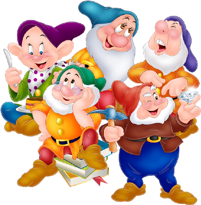 Dwarf Clipart Snow White - Seven Dwarfs Snow White Png (400x400)