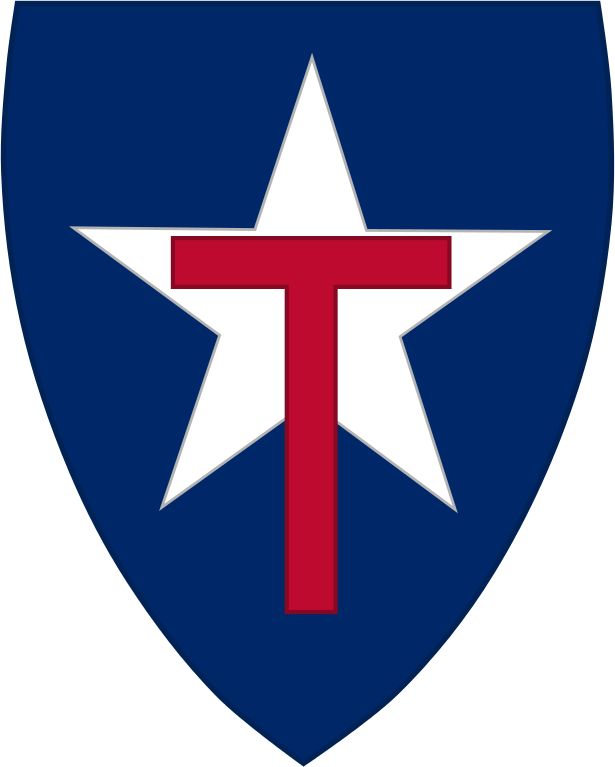 Texas State Guard Coat Of Arms - Texas State Guard Logo (615x767)