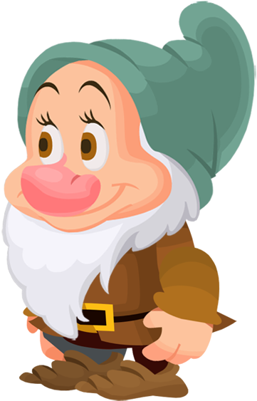 Snow White And The Seven Dwarfs Bashful Bashful Dwarf - Dwarf Png (605x635)