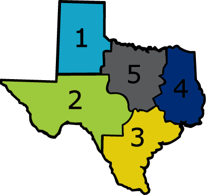 Texas Zone Map - Environmental Quality Incentives Program (409x387)