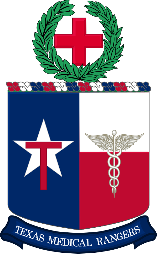 This Image Rendered As Png In Other Widths - Texas State Guard (500x811)