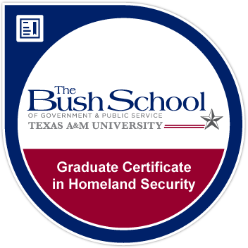 Graduate Certificate In Homeland Security Texas A&m - Bush School Of Government And Public Service (352x352)