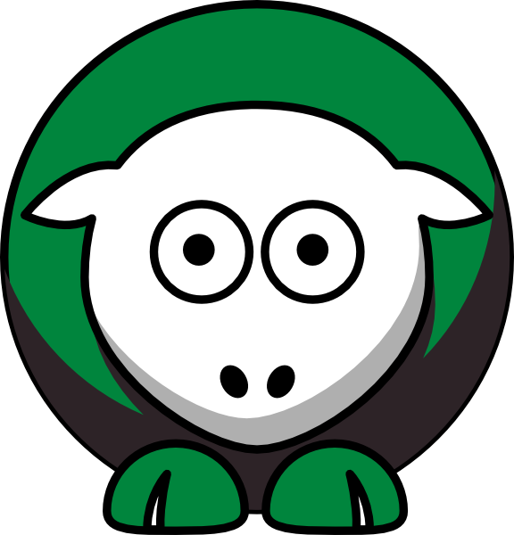 Sheep North Texas Mean Green Team Colors College Football - College Football (576x600)