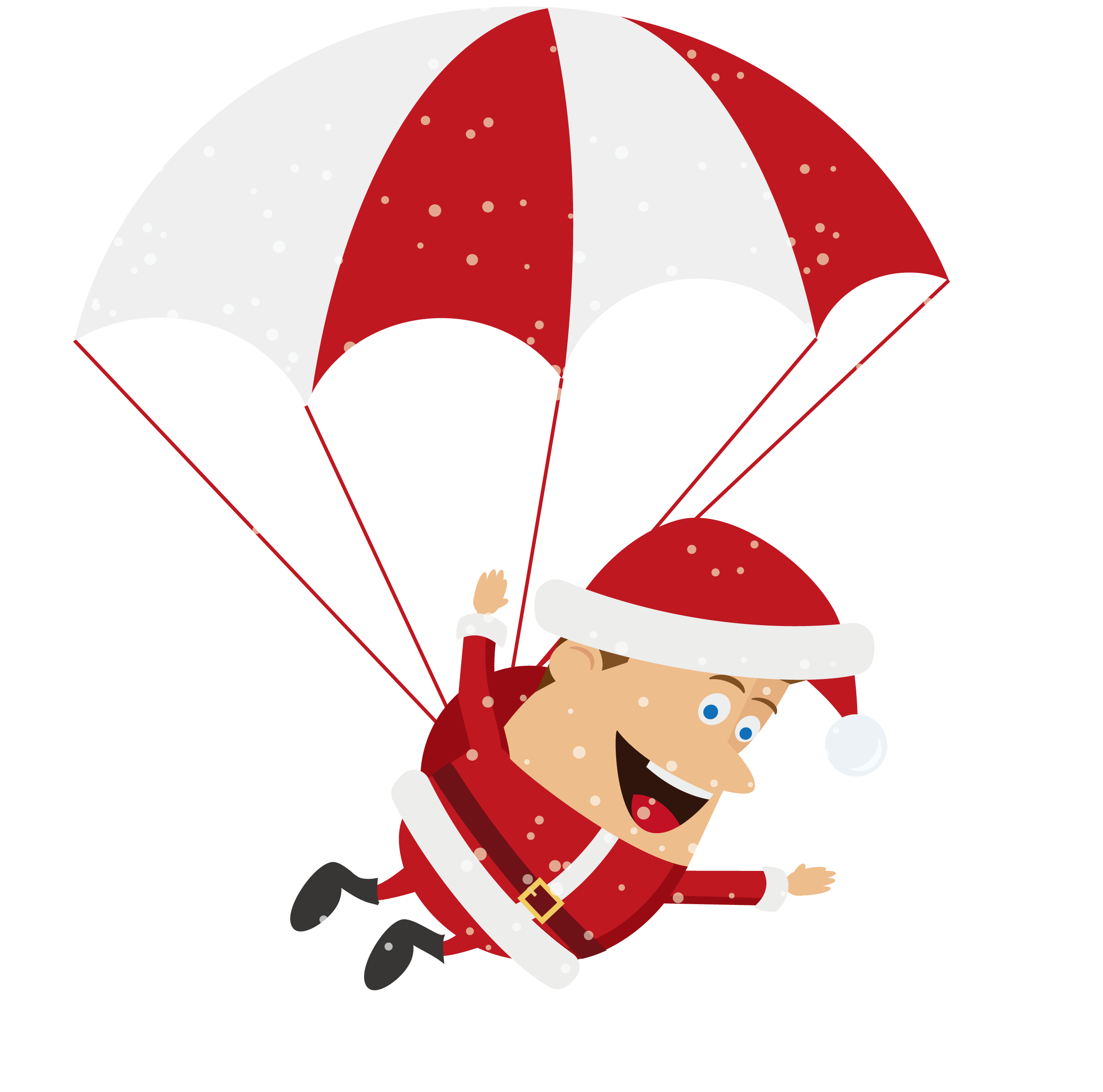 Santa Claus Christmas Tree Christmas Decoration - Santa Claus Christmas Tree Christmas Decoration (2687x2662)