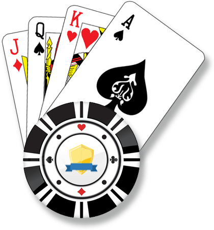 How To Play Texas Hold'em - Rummy Cards Png (420x452)