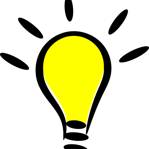 Lightbulb Clipart (600x600)