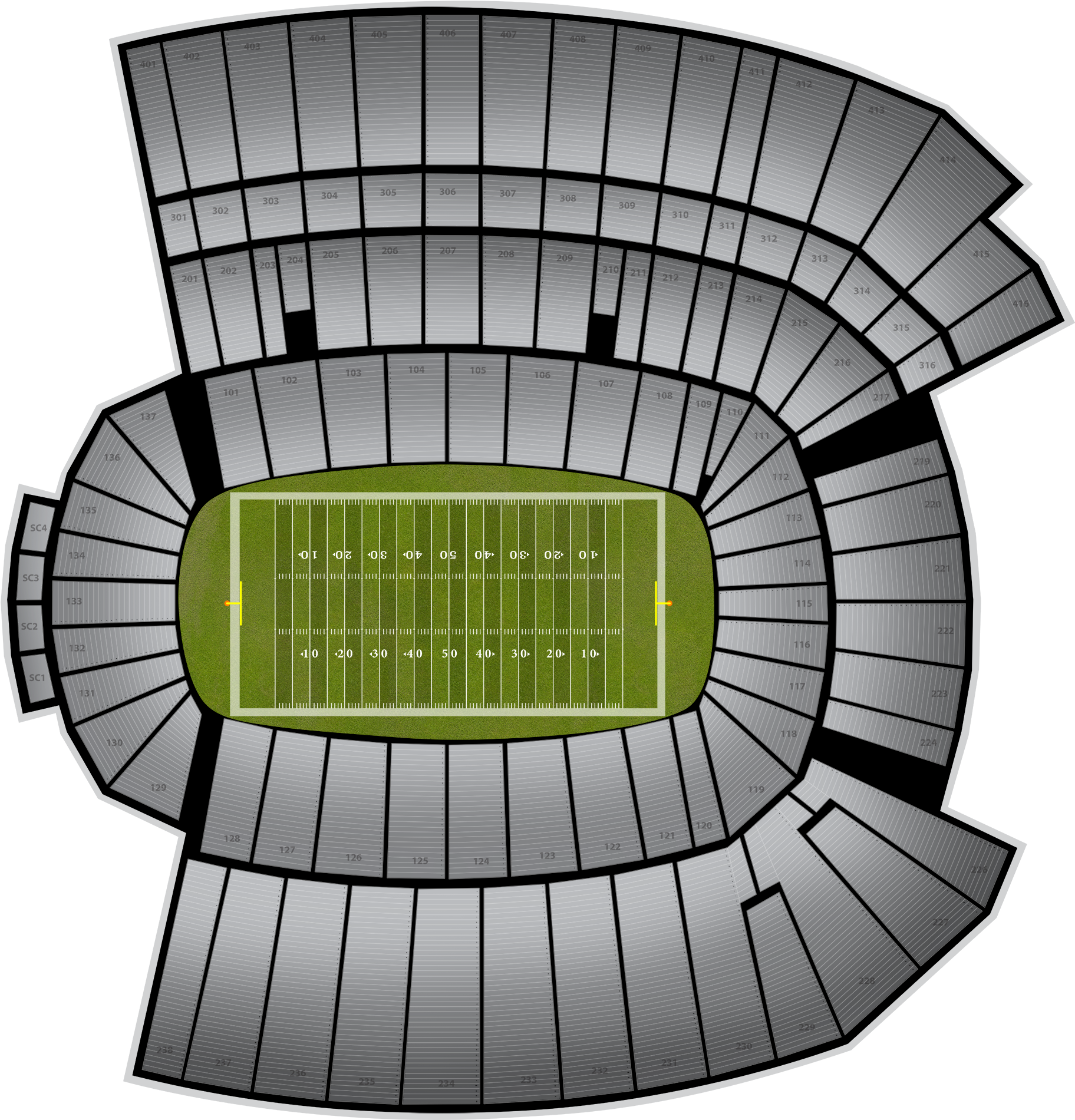 Amon G. Carter Stadium (2560x1936)