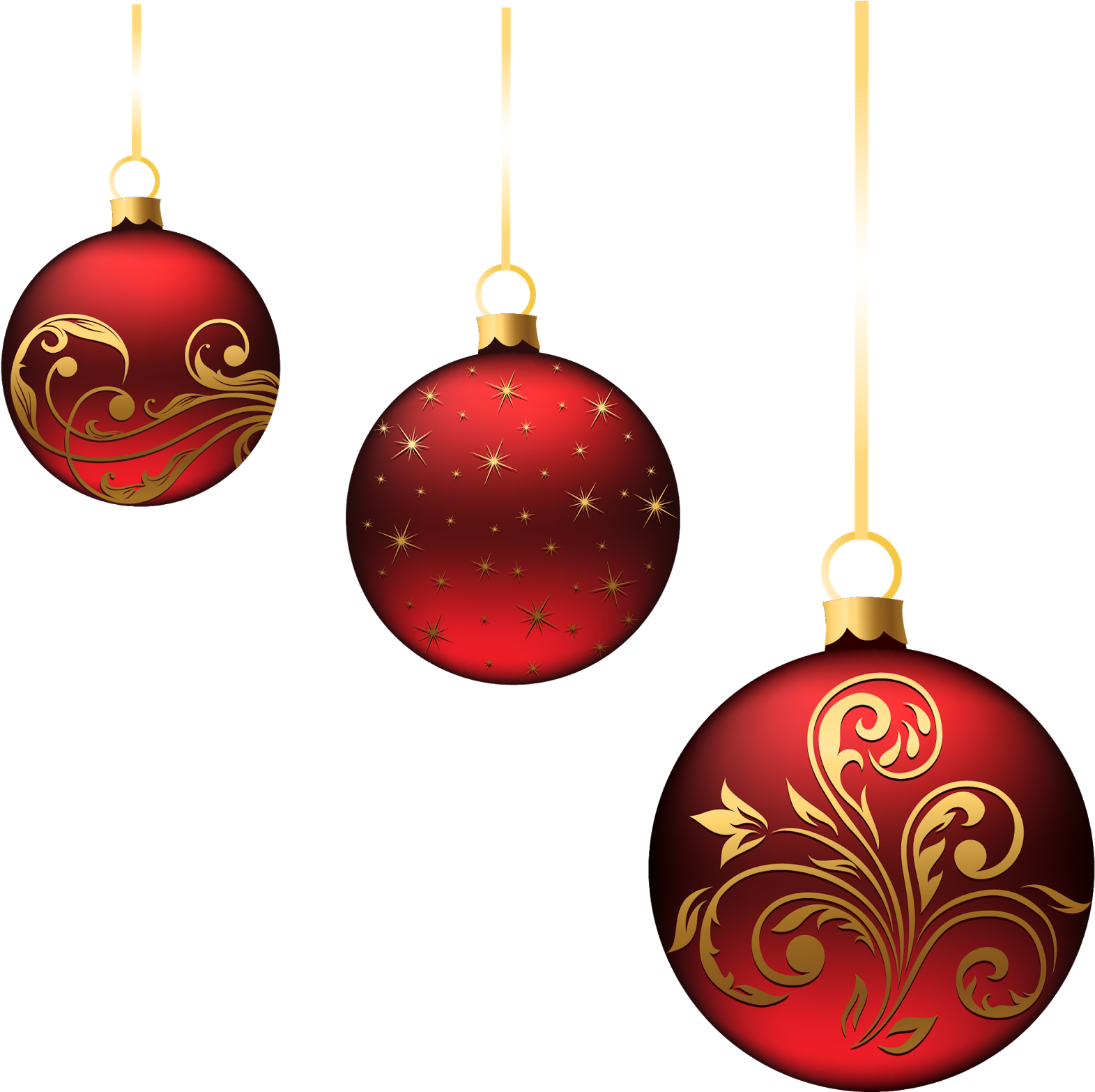 Christmas Decoration Png - Christmas Ornaments Png (1600x1565)