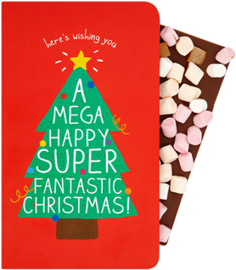 Mega Happy Christmas Chocolate Gift Card - Happy Jackson Christmas Cards (495x400)