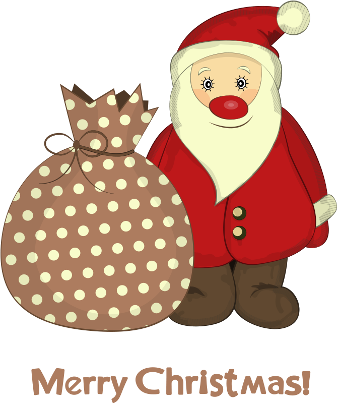 Santa Claus Wedding Invitation Christmas Card Greeting - Santa Claus Wedding Invitation Christmas Card Greeting (1000x1000)