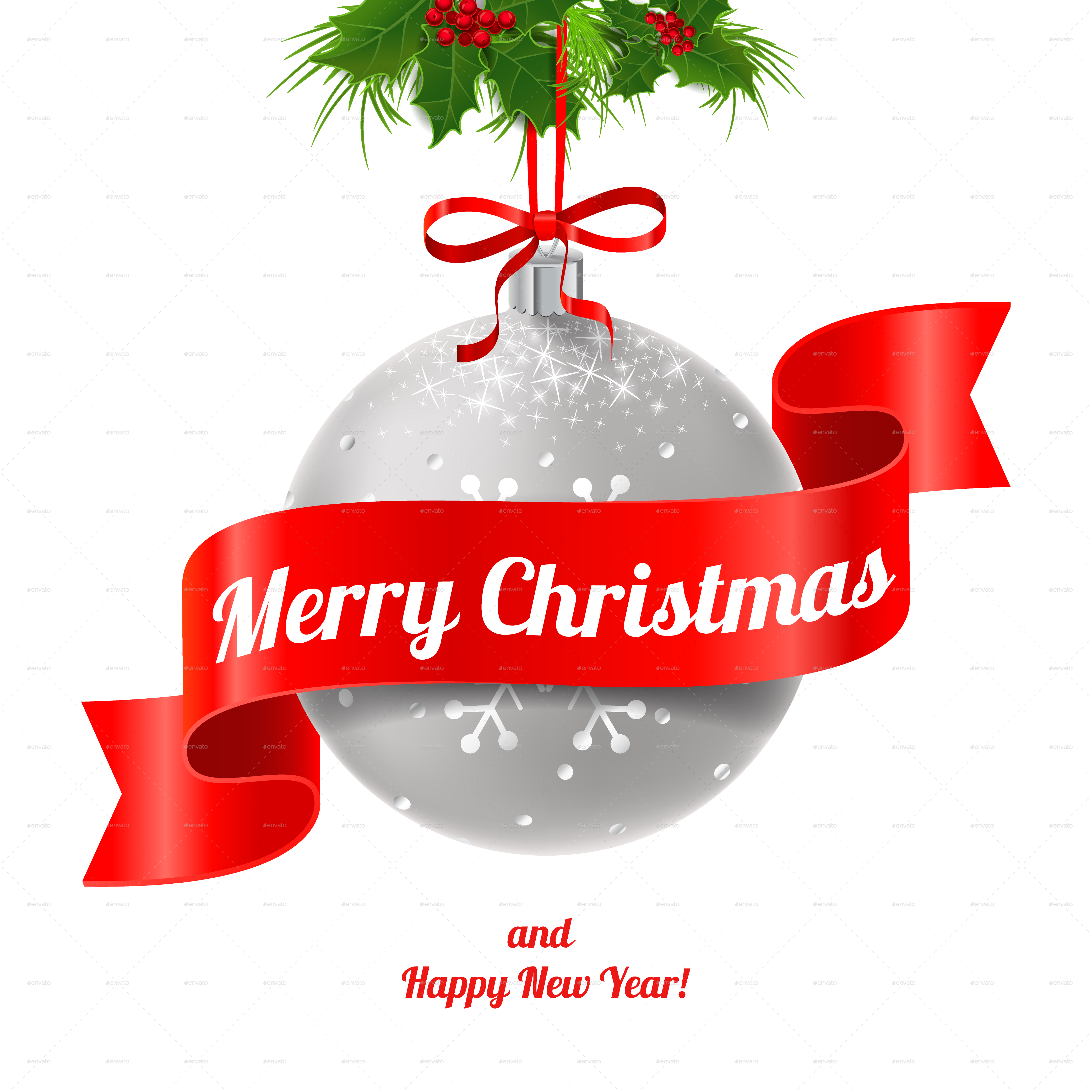 Merry Christmas And Happy New Year - Merry Christmas And Happy New Year Png...