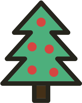 Christmas, Christmas, Christmas Tree, Christmas Tree, - Small Christmas Tree Icon (512x512)