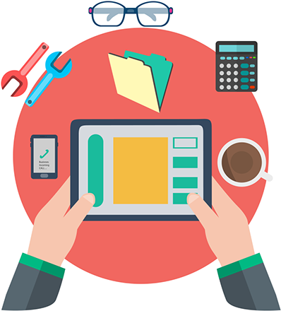 Desktop App Development Icon (420x449)