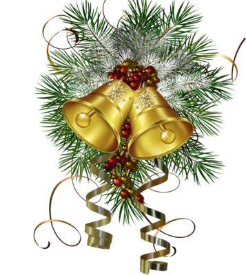 New Year Bells Clipart - Waterford (357x400)