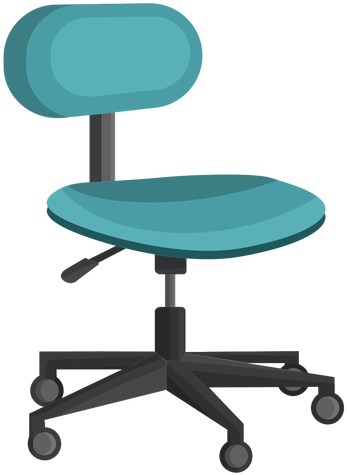 Small Office Chair Clipart Transparent Png - Chair (512x512)