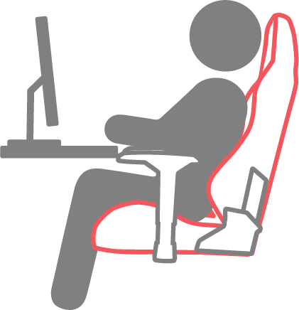 Designed For Long Hours Of Sitting - Sitting (421x436)