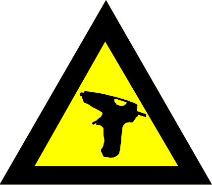 I've Still Got A Hundred Things To Finish Making Before - Electricity Warning Sign Png (428x373)