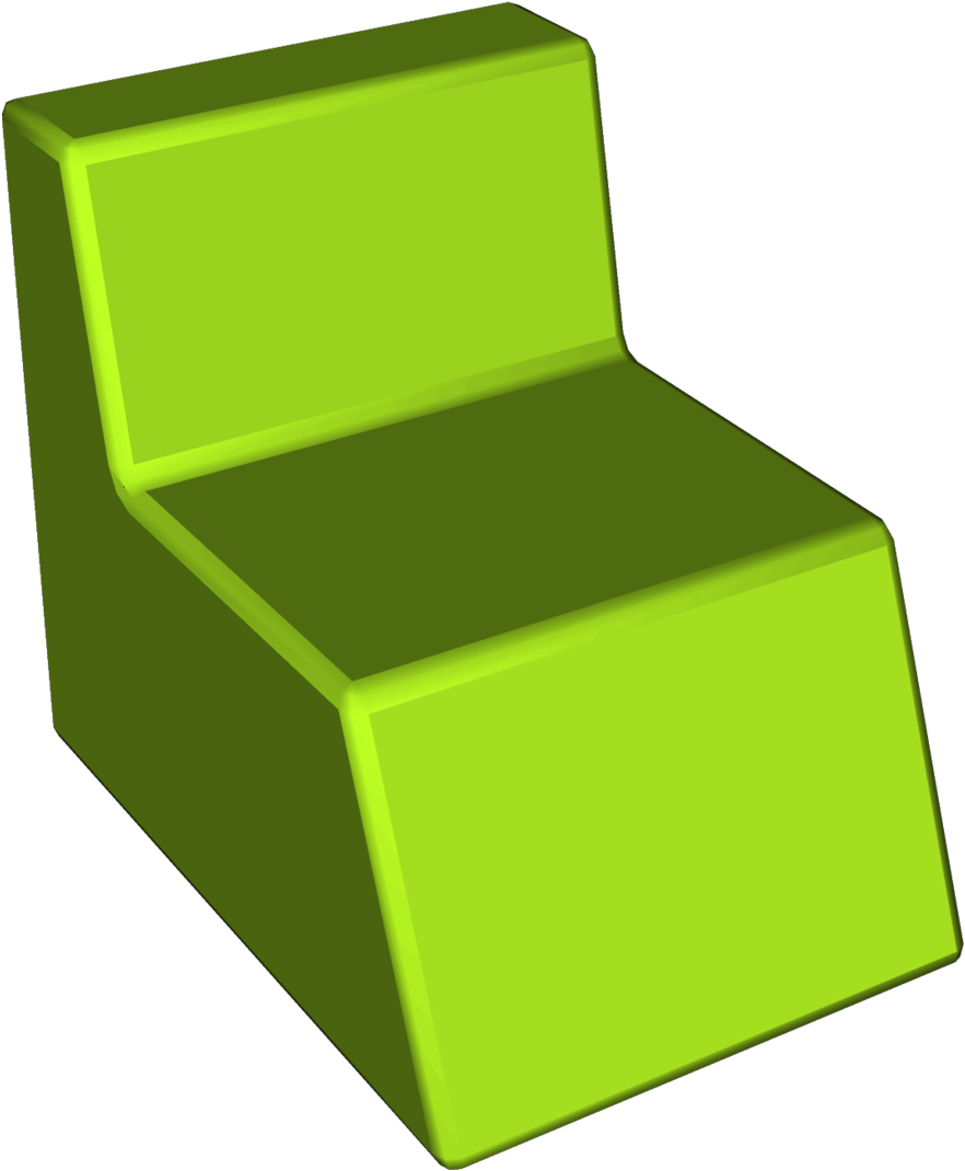 K-safe Foam Chair With Footrest - Portable Network Graphics (929x1100)