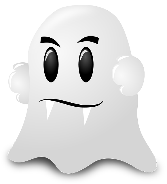 Vampire, Dracula, Halloween, Horror - Cartoon Ghost Png (580x640)