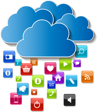 Cloud Solutions - Cloud Computing Applications Png (475x390)