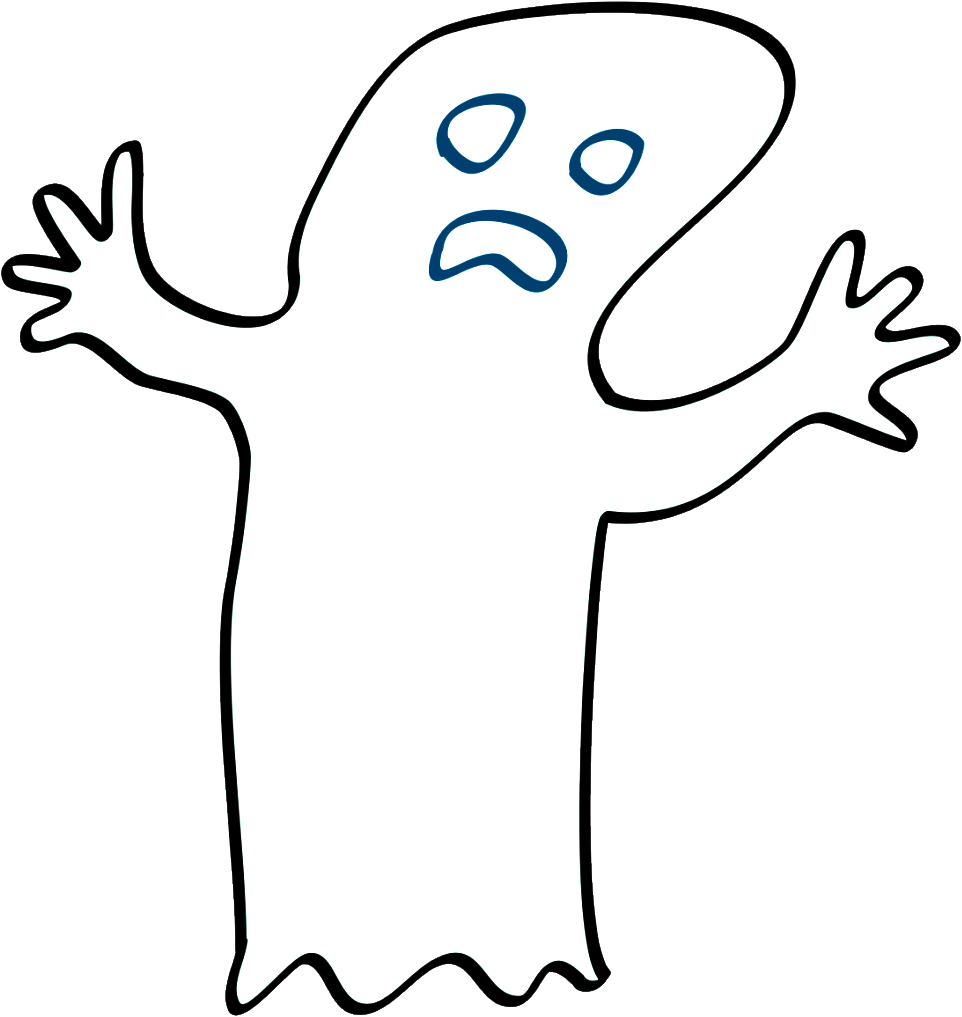 Flashcard Ghost Transparent - Ghost Transparent Background (970x1024)