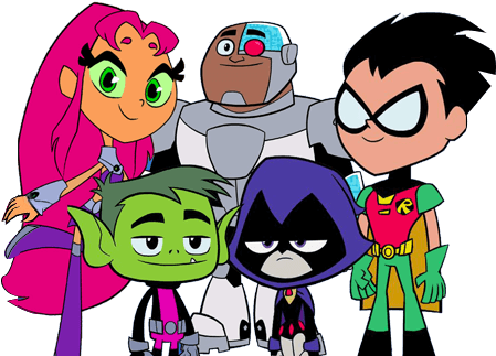 Teen Titans Go - Team Titans Go Netflix (450x350)