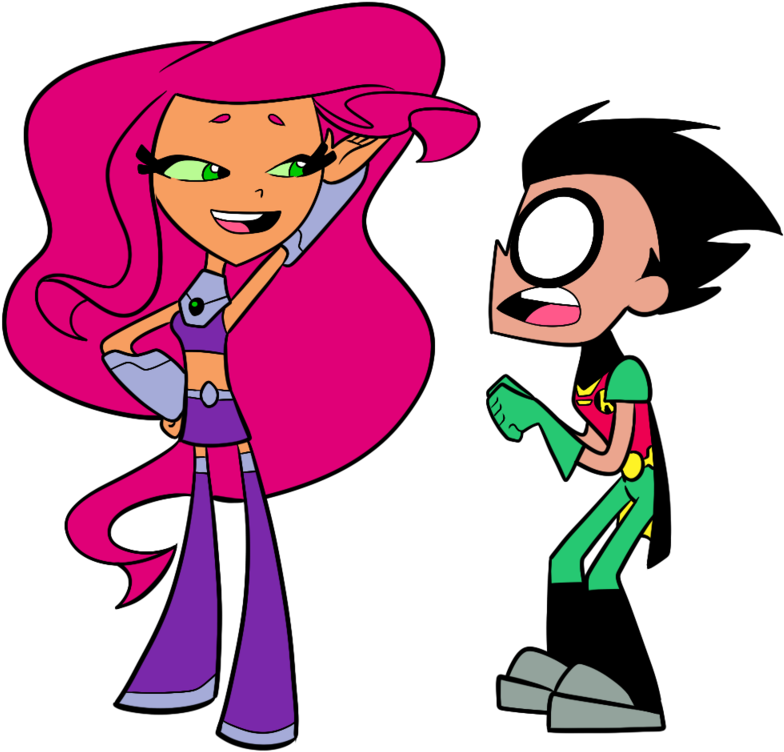 28 Collection Of Starfire Ttg Drawing - Teen Titans Go Starfire Hair (800x800)