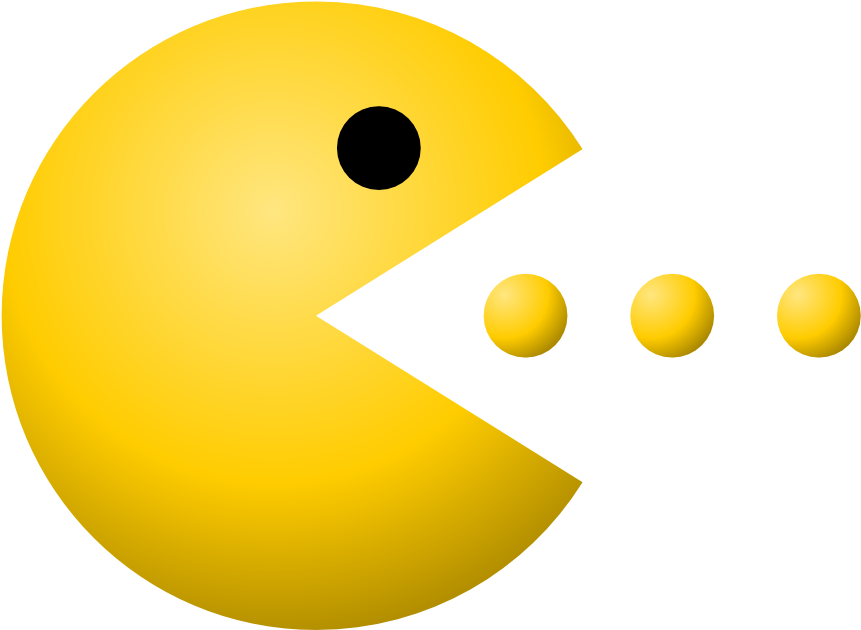 Pac Man 3443345456 Art 999px 83 - Pacman Png (999x651)
