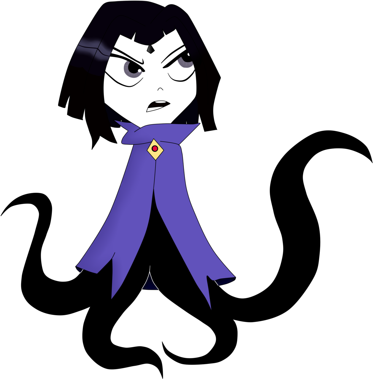 Raven Teen Titans Go - Raven From Teen Titans Go (1280x1359)
