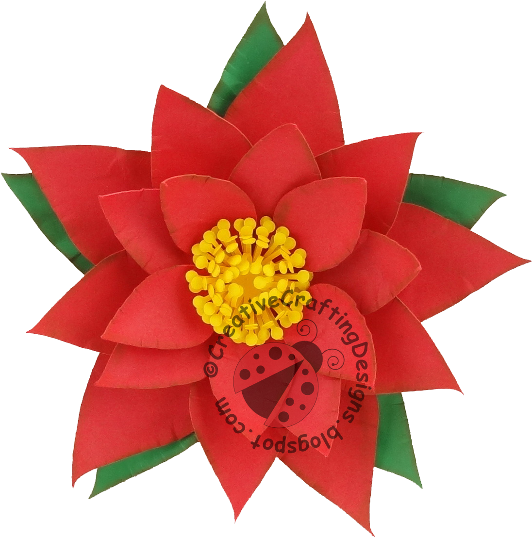 Creative Crafting Designs - Poinsettia (1127x1131)