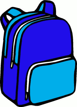 Backpack Clipart (314x433)