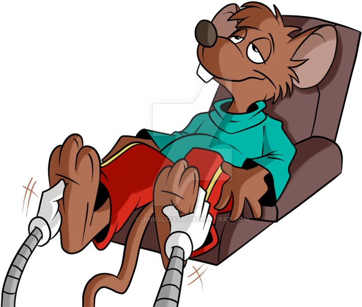 Chair Relaxer By Jinkslizard - Cartoon (800x644)
