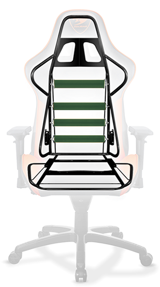 Full Steel Frame - Gaming Chair Cartoon (733x578)