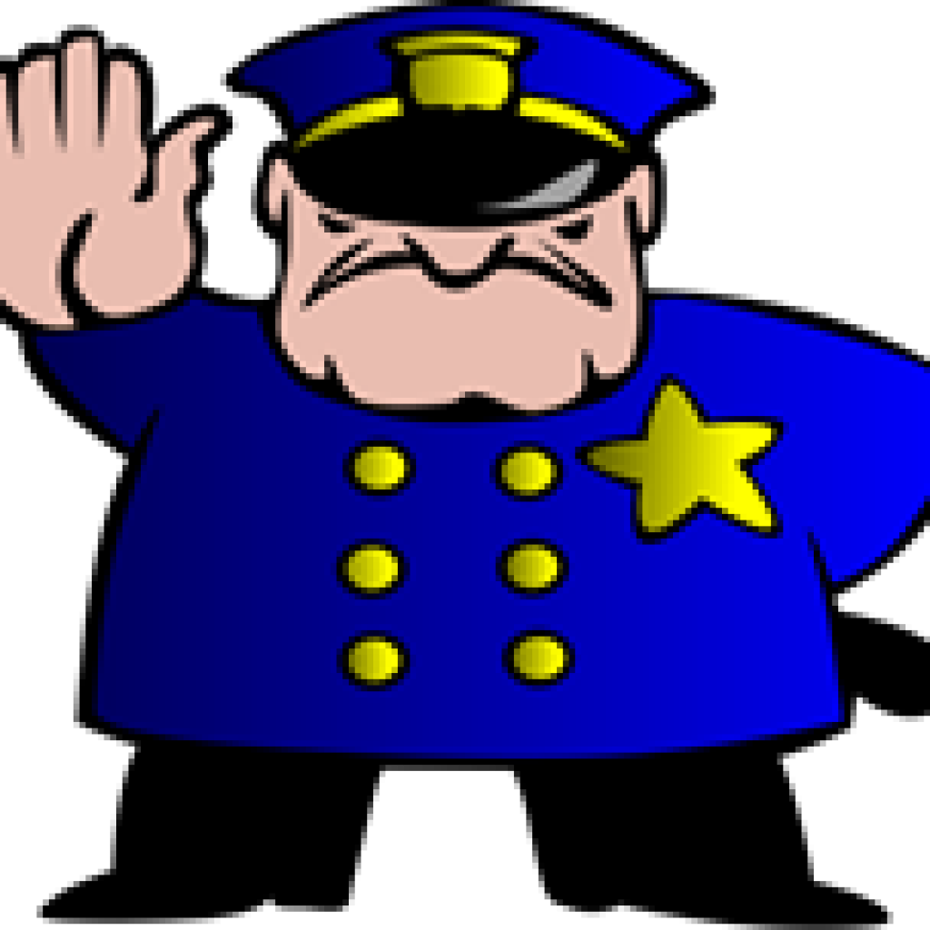 Back Up Policeman - Security Guard Clipart Png (1024x1024)