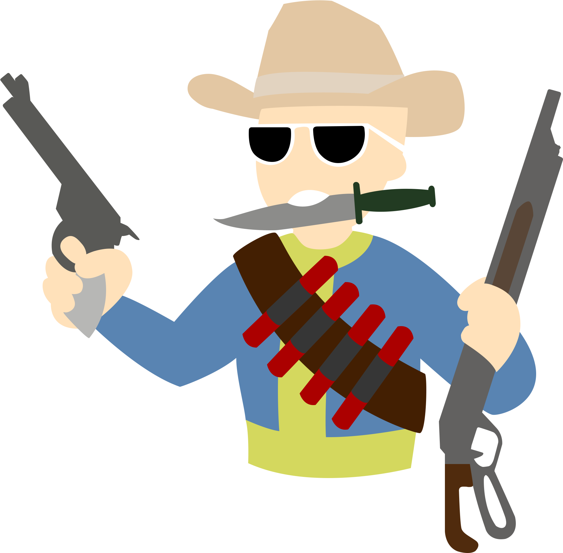 [oc] I Made An Hd Version Of The Cowboy Perk From Fnv - Cowboy Perk Fallout New Vegas (2000x2000)