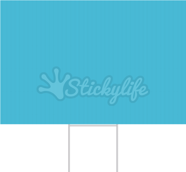 Baby Shower Yard Sign - Turquoise (940x587)