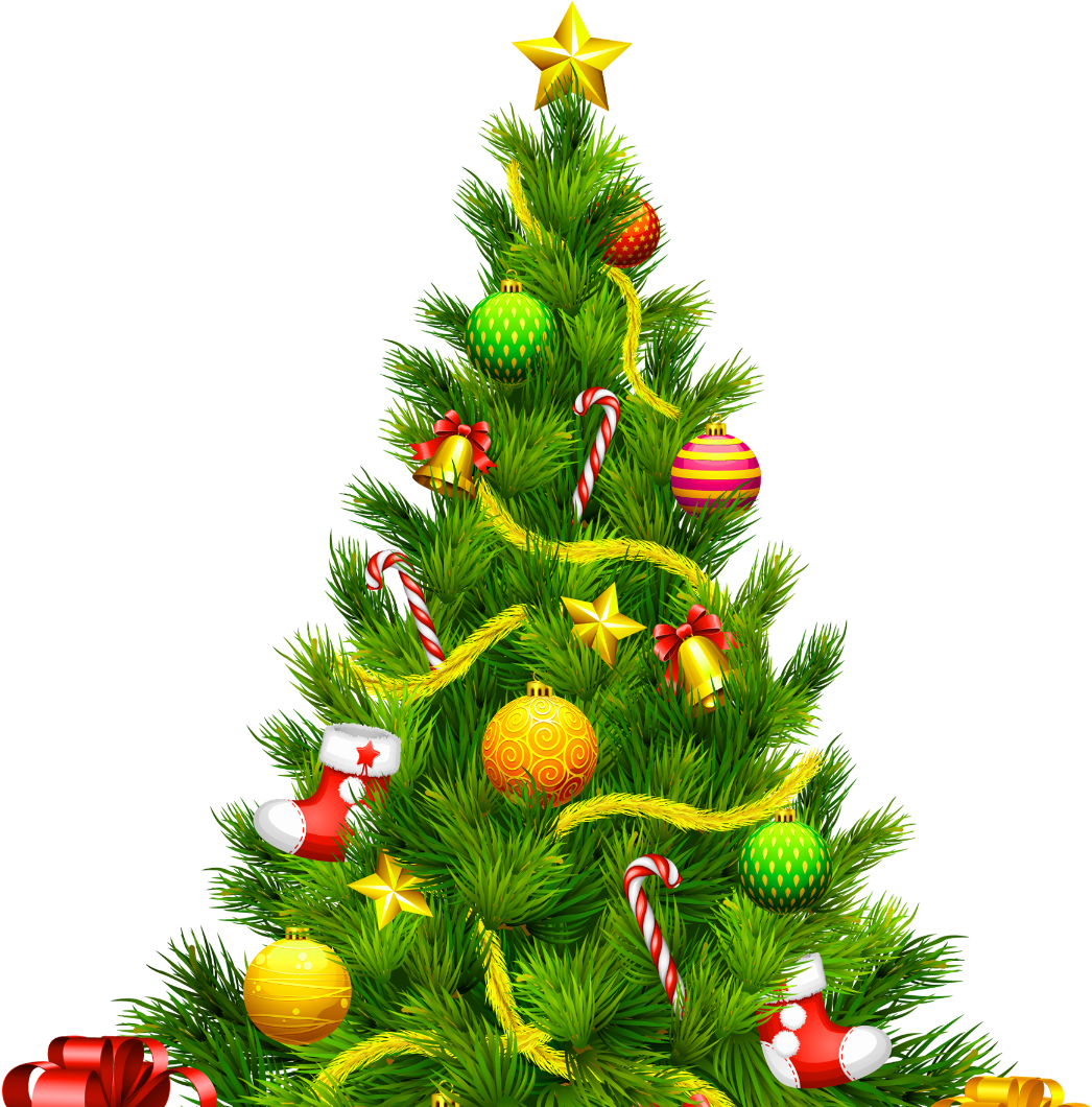 Christmas Bundle Ks2- Reading Comprehension, Maths - Christmas Tree Clip Art Png (1411x1059)