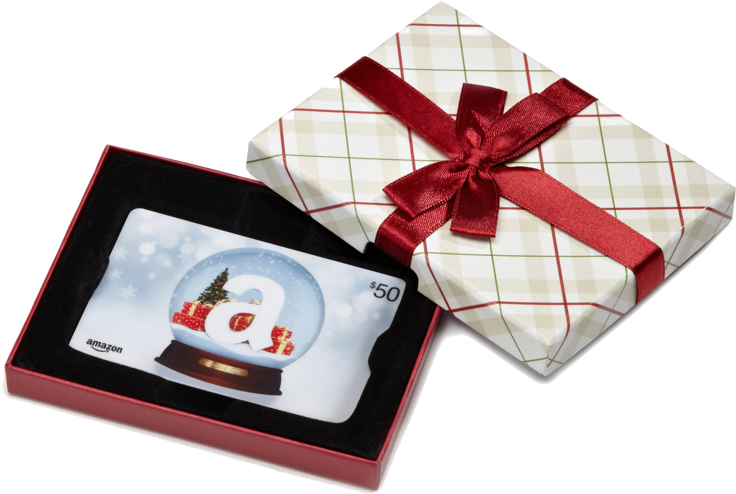 Amazon Gift Card Delivered In Gift Box - Amazon Christmas Gift Box (3400x1100)