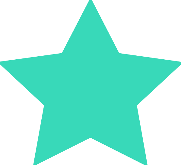 Mint Green Star Clipart - Bulma Css Logo (600x545)