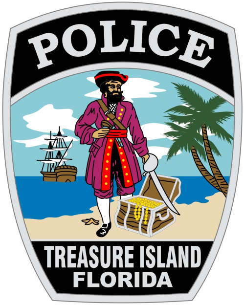 Treasure Island Police Officer Injured In Three Vehicle - Treasure Island Police Department (521x640)
