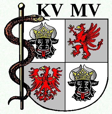Die Mitglieder Der Kassenärztlichen Vereinigung Mecklenburg-vorpommern - Wappen Von Mecklenburg Vorpommern (375x380)