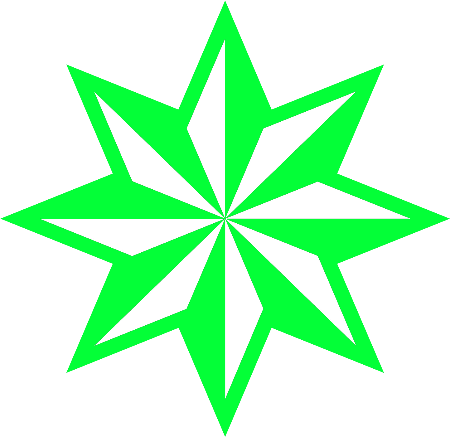 Star Clipart - South West Asia Flag (1476x1476)