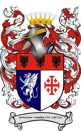 Heraldic Achievement - Google Search - Palmer Coat Of Arms (280x452)