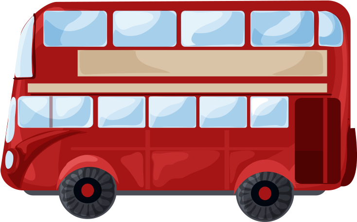 London Double Decker Bus Icon - Clipart Double Decker Bus (800x800)