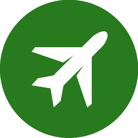 Verreisen Mit Dem Auto Verreisen Mit Dem Flugzeug - Suitable For Vegetarians Logo Png (453x453)
