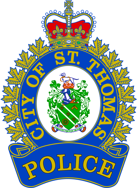 Thomas Police Service Crest - 4 Wing Cold Lake (469x646)