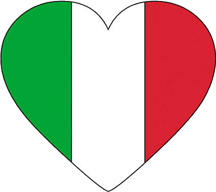 Unterhaltung / Events - Italian Flag Heart (487x429)